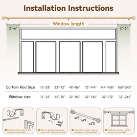 Houmiggle includes simple hardware for quick, tool-free installation.