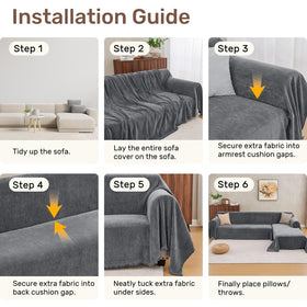 Houmiggle versatility with throw, shawl, or bed cover options