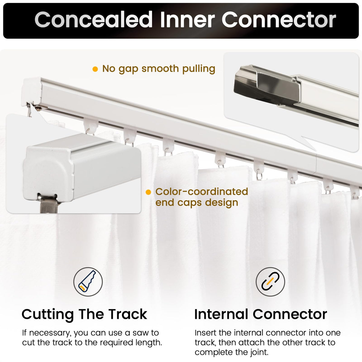 Houmiggle wall mount brackets offer versatile space-saving setup.