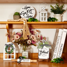 Houmury easel decor supports signs with easy display