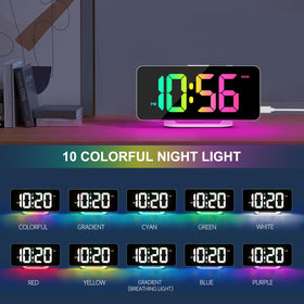 Hournor ambient night light provides soft illumination for late-night viewing