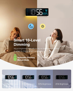 Hournor clock memory and timers help during outages and routines