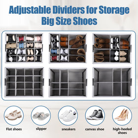House Again dimensions 21.6 by 16.9 by 13.4 inches fit closet shelves