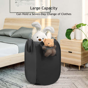 House Again laundry hamper stands firm and is travel-friendly for on-the-go use.