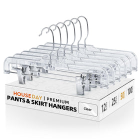 House Day 50-pack clip hangers for jeans and skirts