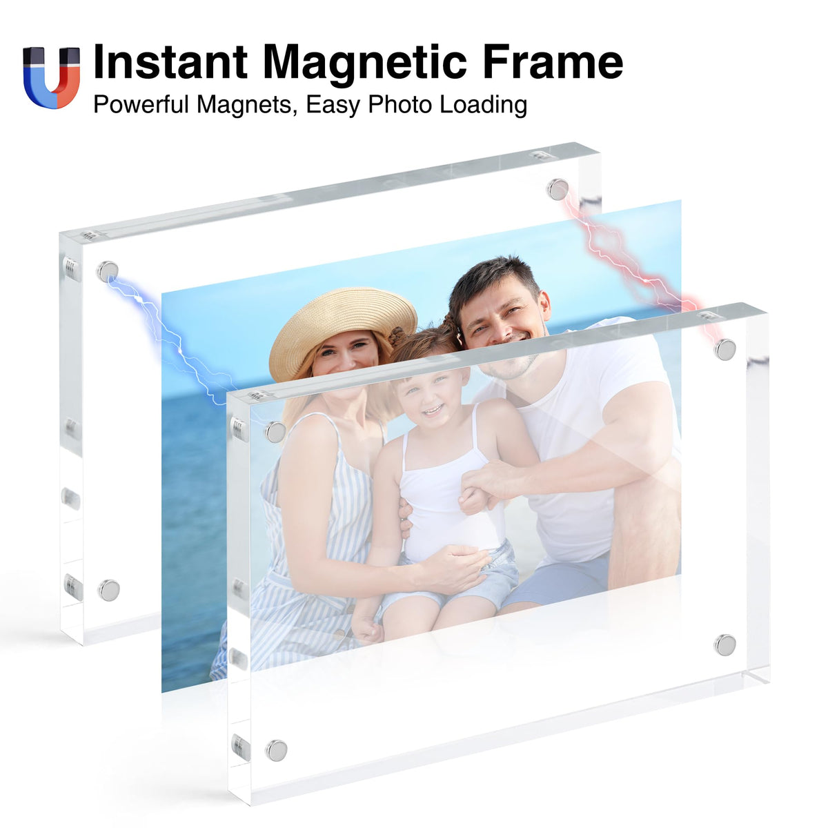 HOUSE DAY 8x10 frame side view highlighting slim, durable profile