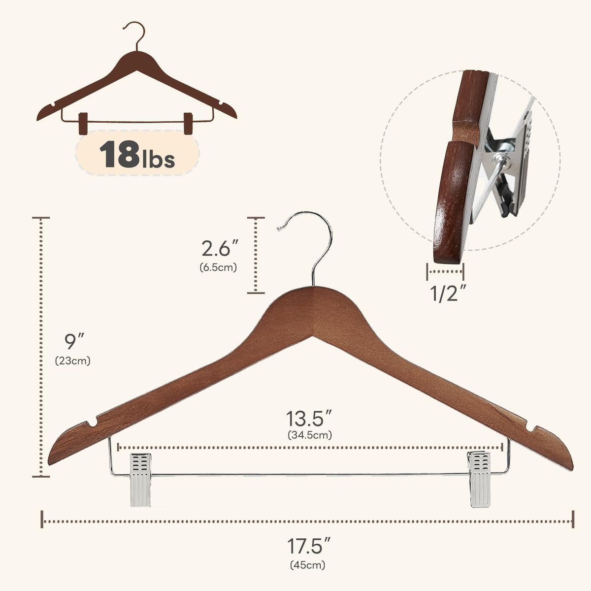House Day adjustable clips keep skirts and pants securely in place