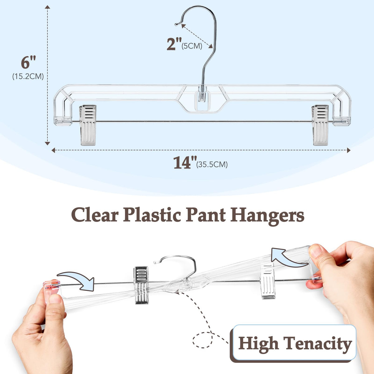 HOUSE DAY budget-friendly closet organizer hangers for tidy storage