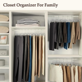 HOUSE DAY clear plastic hangers suitable for dresses and pants