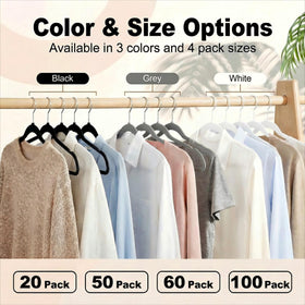 HOUSE DAY 50-pack set simplifies closet refresh and organization.