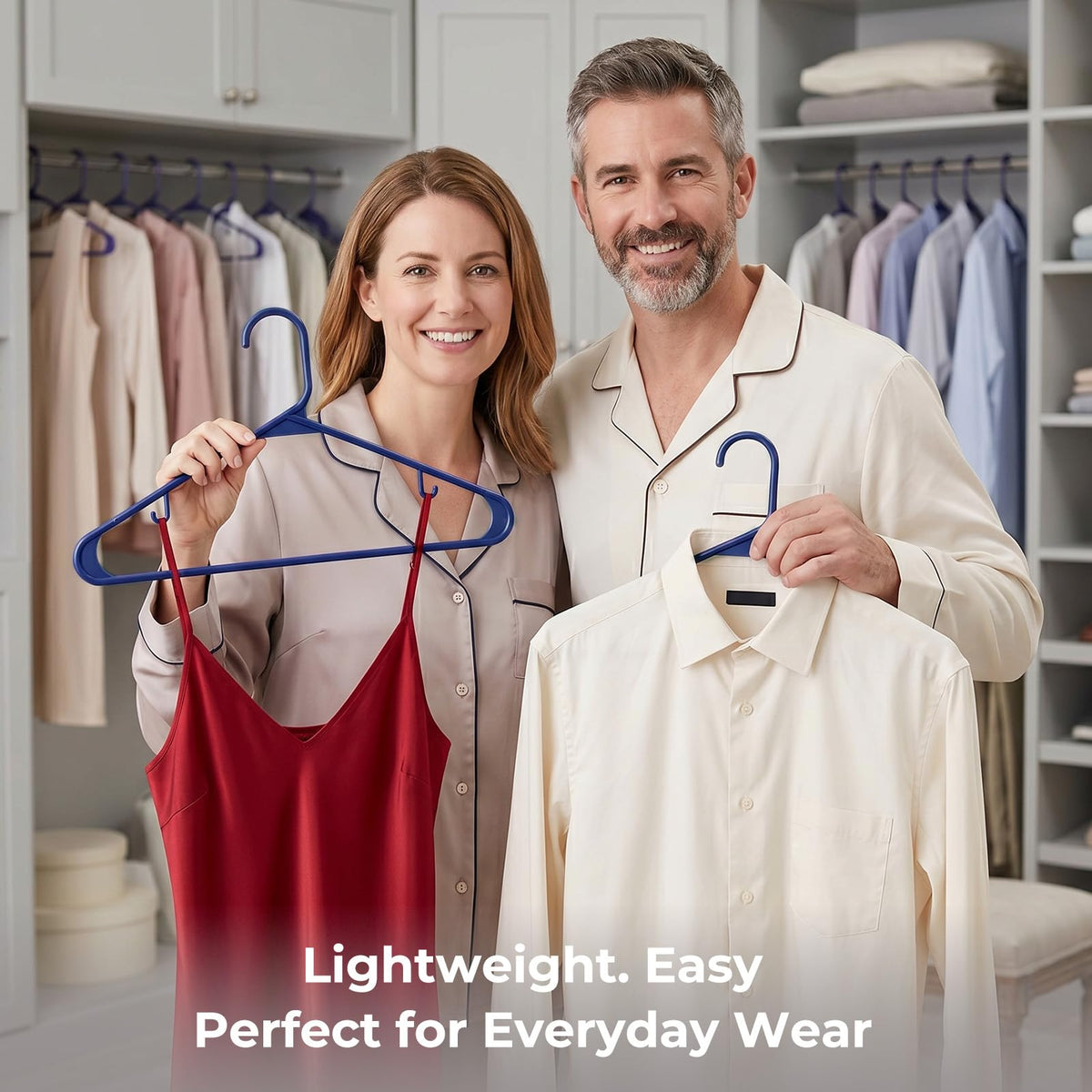 HOUSE DAY closet organization with thin profiles for a tidy wardrobe