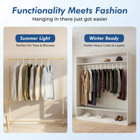 HOUSE DAY hanger for coats jackets and suits keeps outfits neat