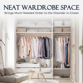 House Day coat and pants hangers fit varied closet layouts.