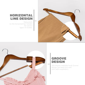 HOUSE DAY contoured shoulders preserve garment shape and prevent deformities.