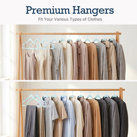 House Day dorm wardrobe solution with bulk 60-pack hangers