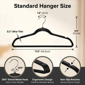 House Day eco-friendly ABS plastic hangers support sustainable closet organization.