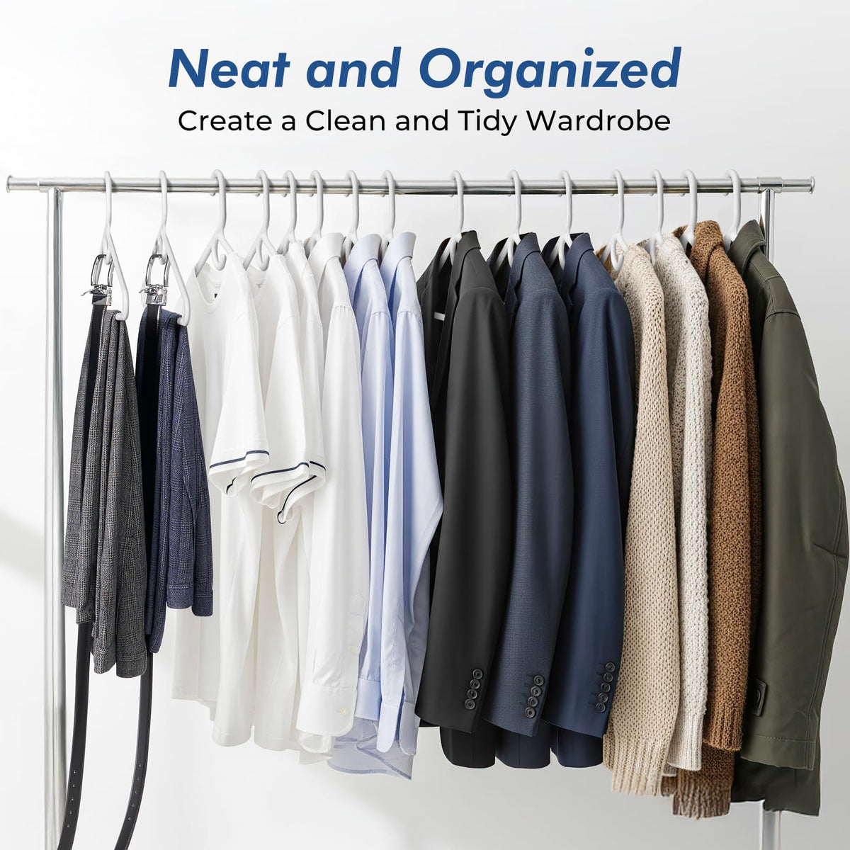 HOUSE DAY eco-friendly stain-resistant plastic hanger durable and easy to clean