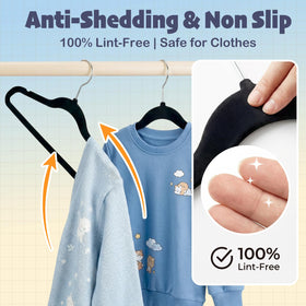 House Day hangers with 360-degree hook for easy hanging and rearranging