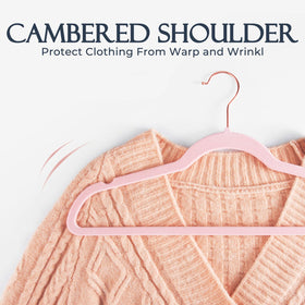 HOUSE DAY heavy-duty hanger supports coats and suits up to 11 lbs.