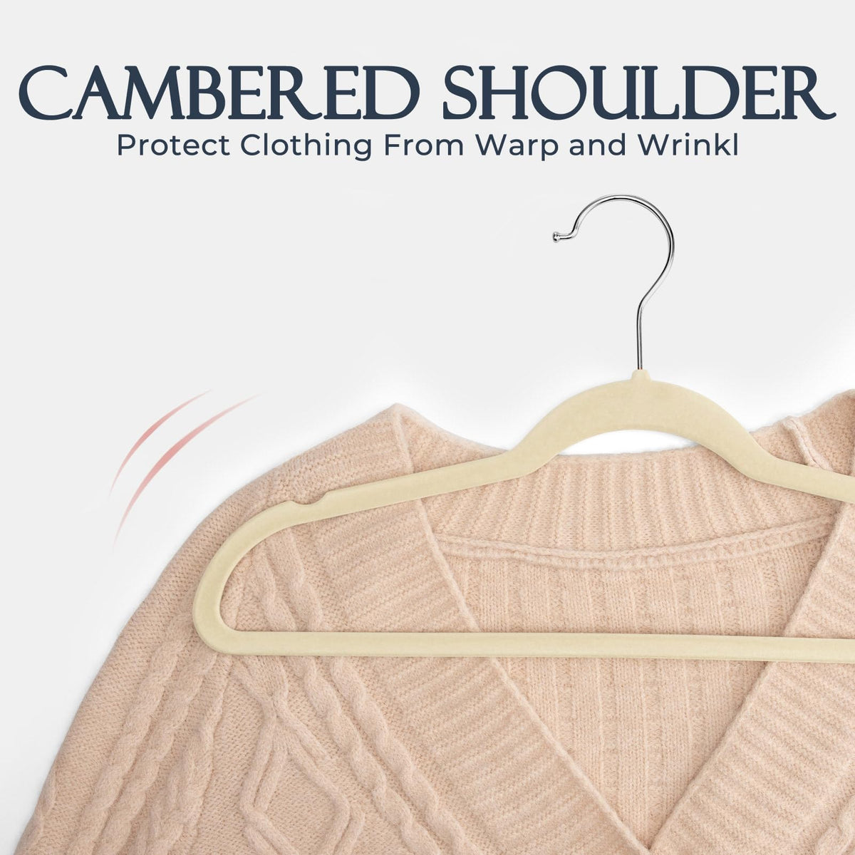 House Day heavy-duty coat hangers support jackets up to 11 lbs.