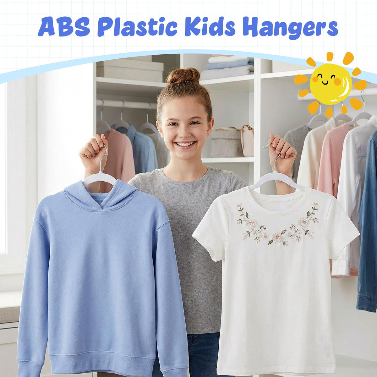 HOUSE DAY 360-degree swivel hook for easy access to children's clothes
