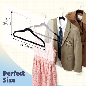 House Day kids hangers shoulder contour supports dresses and tops without slipping