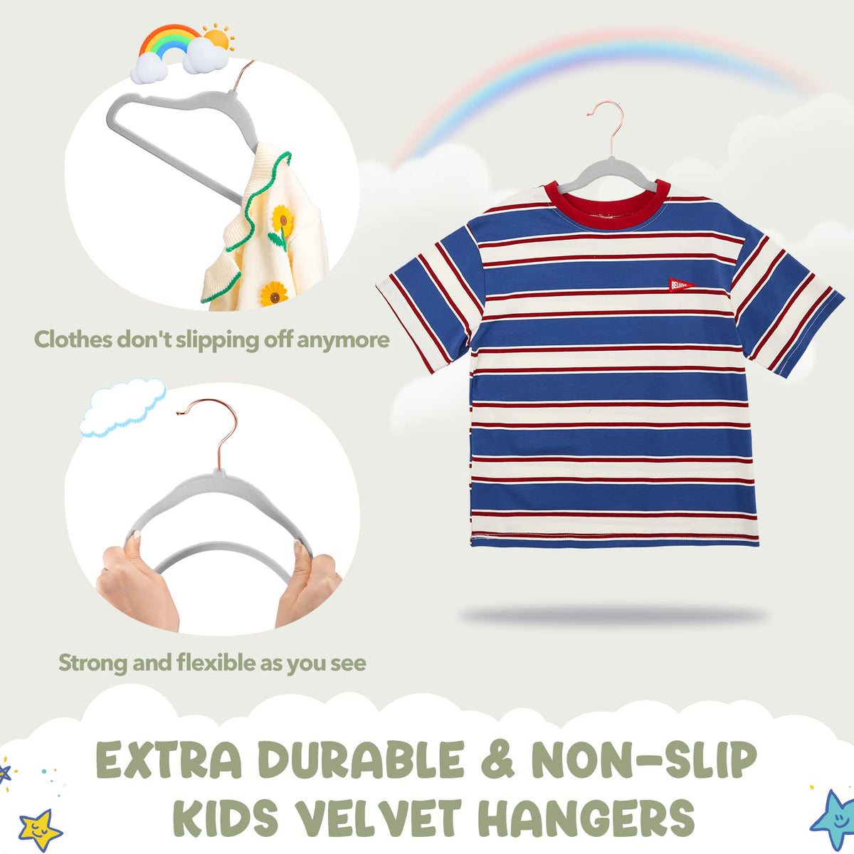 HOUSE DAY non-slip shoulders prevent slipping for shirts and dresses