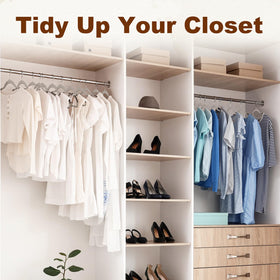 House Day non-slip shoulders keep shirts and jackets securely in place.