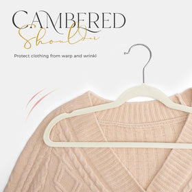 House Day ultra-thin padding helps preserve garment shape.