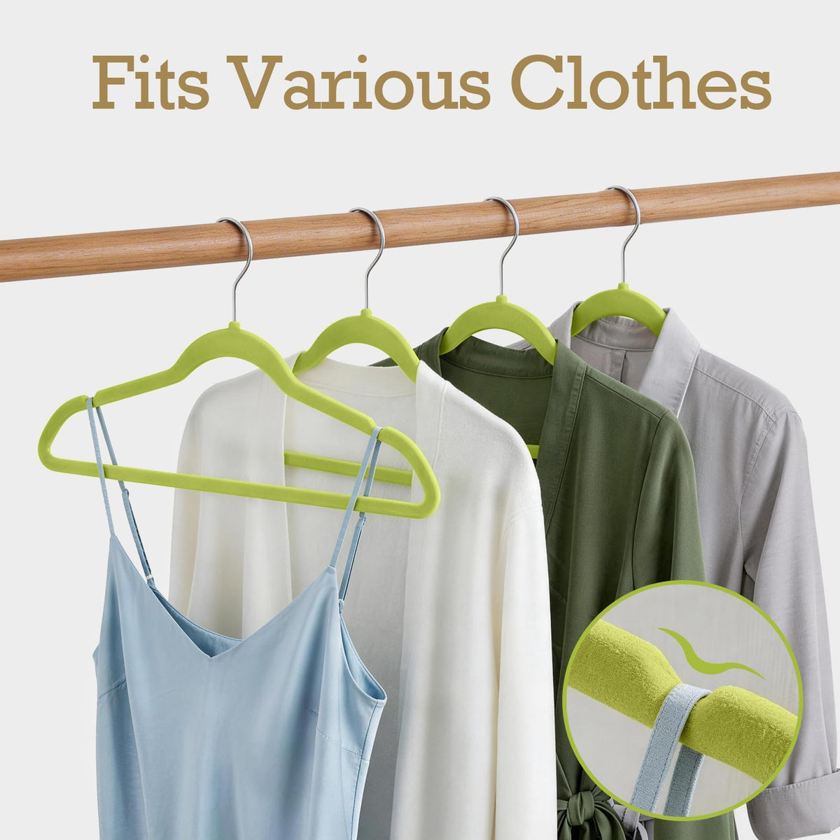HOUSE DAY padded velvet finish protects fabrics from snagging and wear.