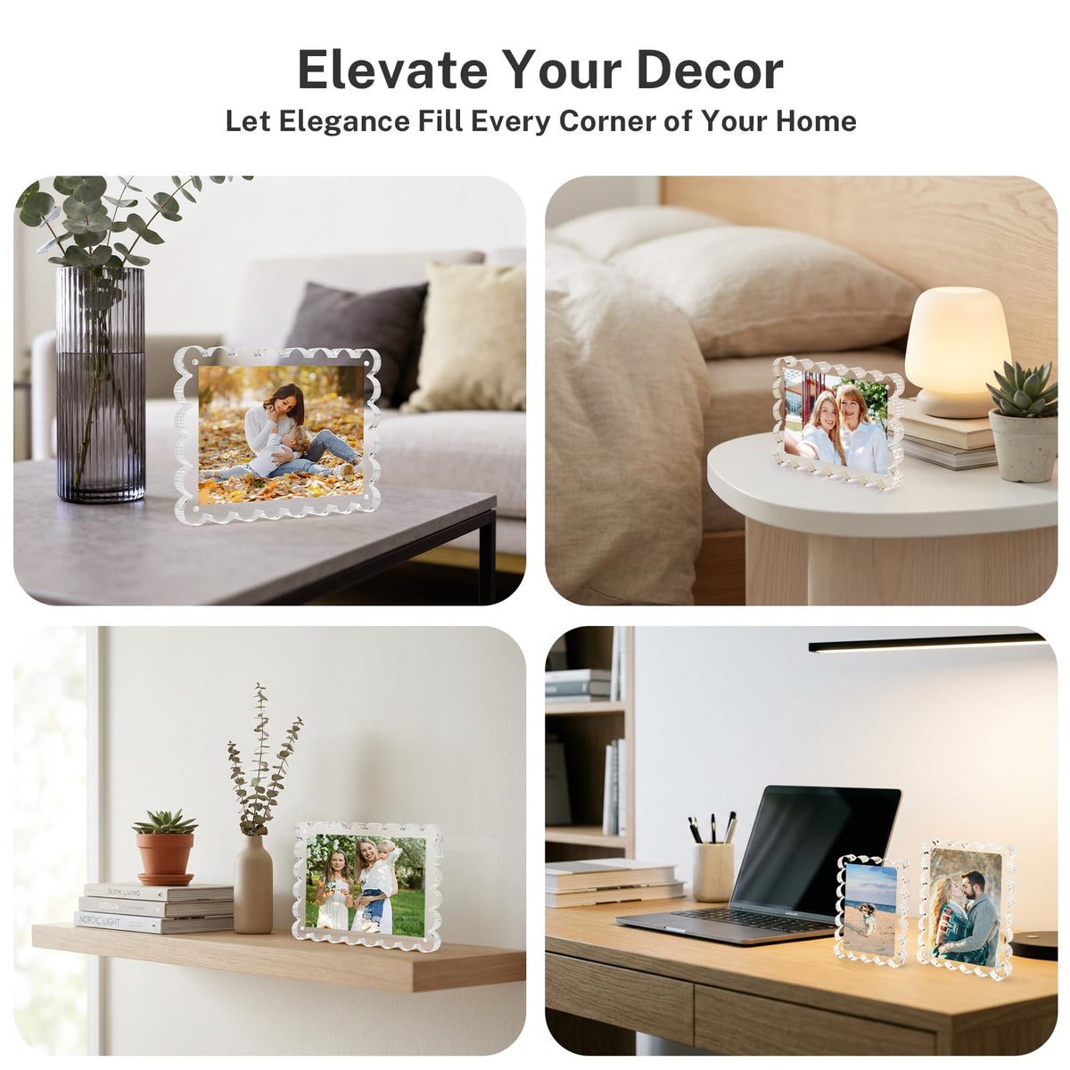 HOUSE DAY display for photos and memorabilia in a sleek 5x7 frame