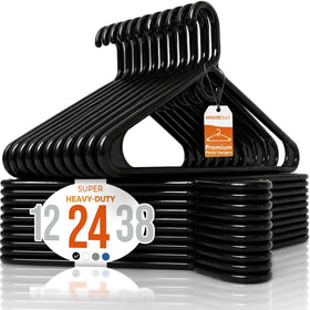 House Day premium heavy-duty hanger with 20 lb capacity for bulky coats