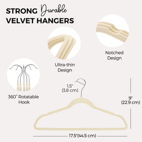 11 lbs capacity keeps bulky garments secure during daily use
