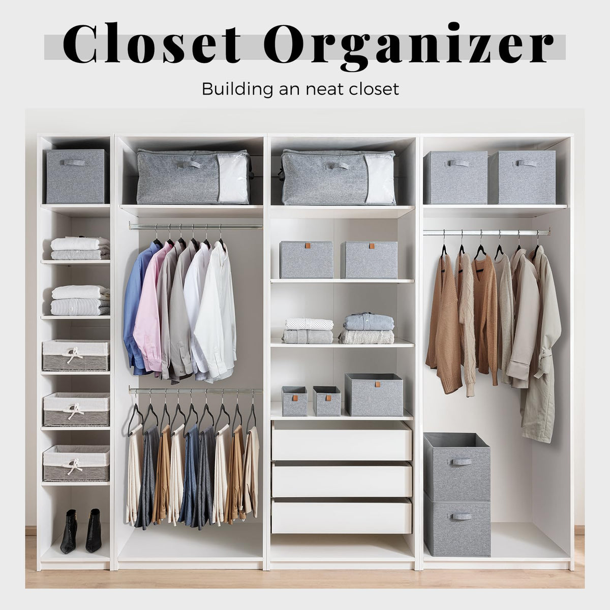 Compact HOUSE DAY velvet hangers ideal for small closets and travel wardrobes.