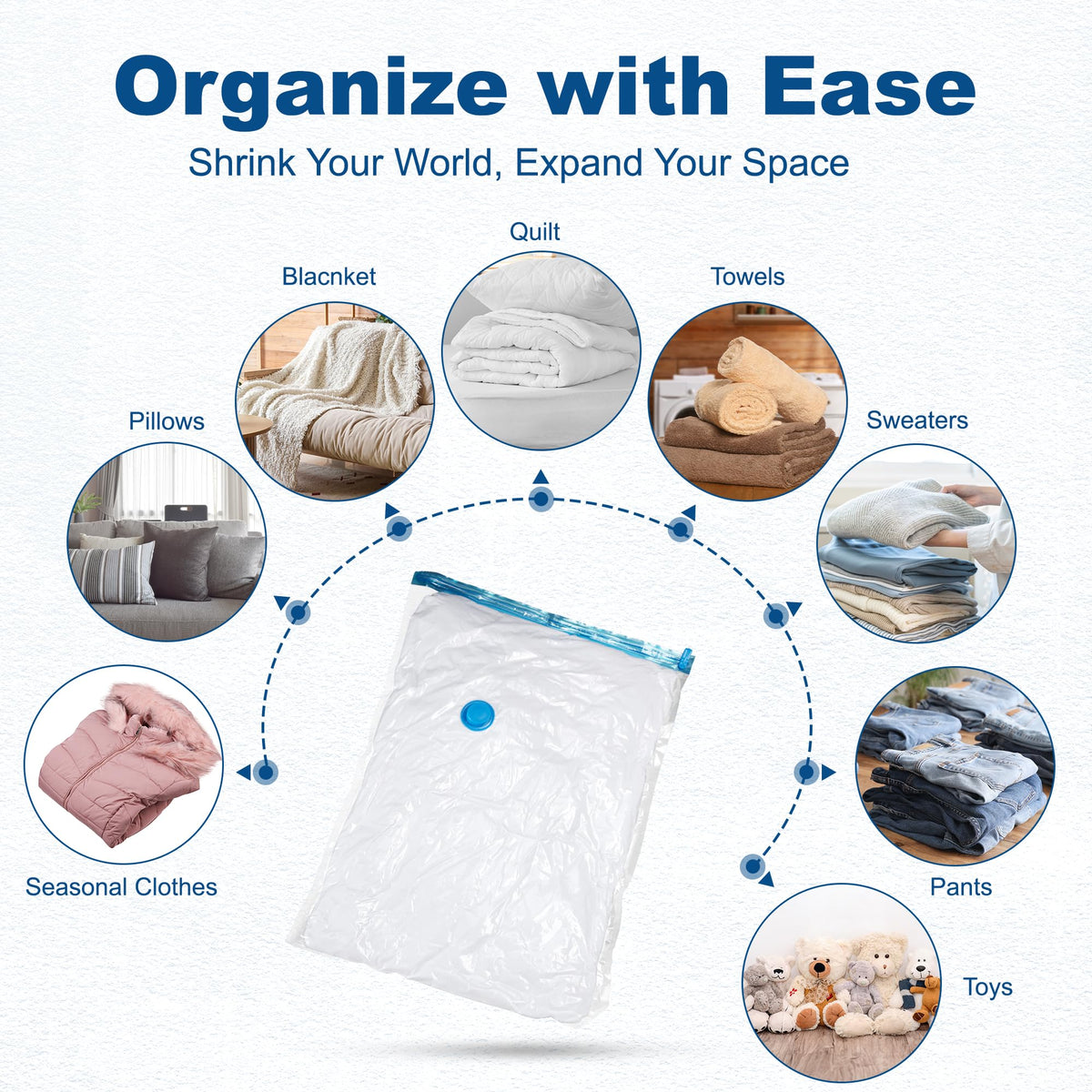House Day reusable durable material designed for years of storage.
