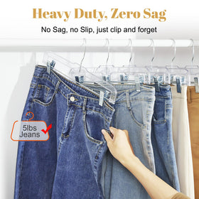 House Day rubber padded clips prevent fabric marks during long-term hanging