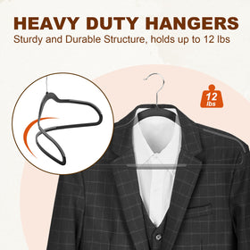 HOUSE DAY slim 0.2 inch profile saves closet space.