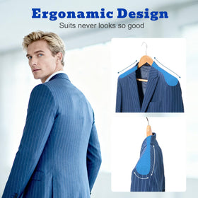 HOUSE DAY solid lotus wood hanger highlights premium quality for coats.
