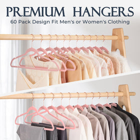 HOUSE DAY space-saving design increases closet capacity and helps organize outfits.