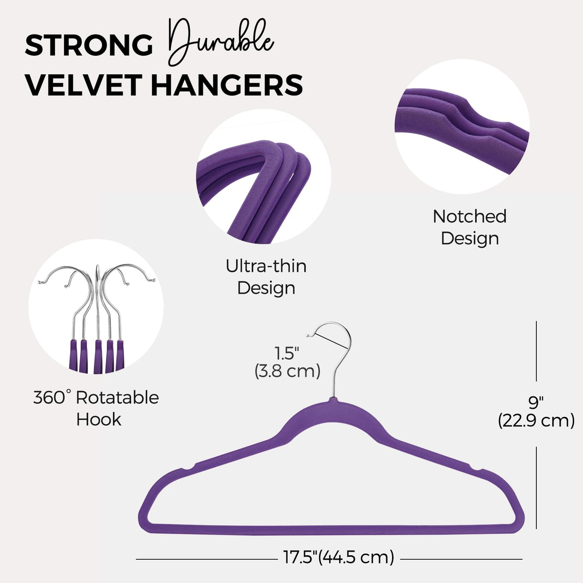 House Day slim profile helps organize wardrobe more efficiently.