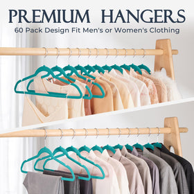 HOUSE DAY Space-saving design increases closet capacity and reduces clutter.