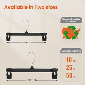 HOUSE DAY hanger with thicker spring washer clips for secure grip.