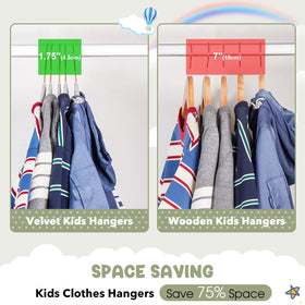 HOUSE DAY ultra-thin design maximizes hanging capacity in small closets