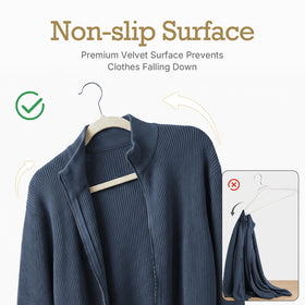 HOUSE DAY Velvet finish prevents fuzz and protects fabrics.