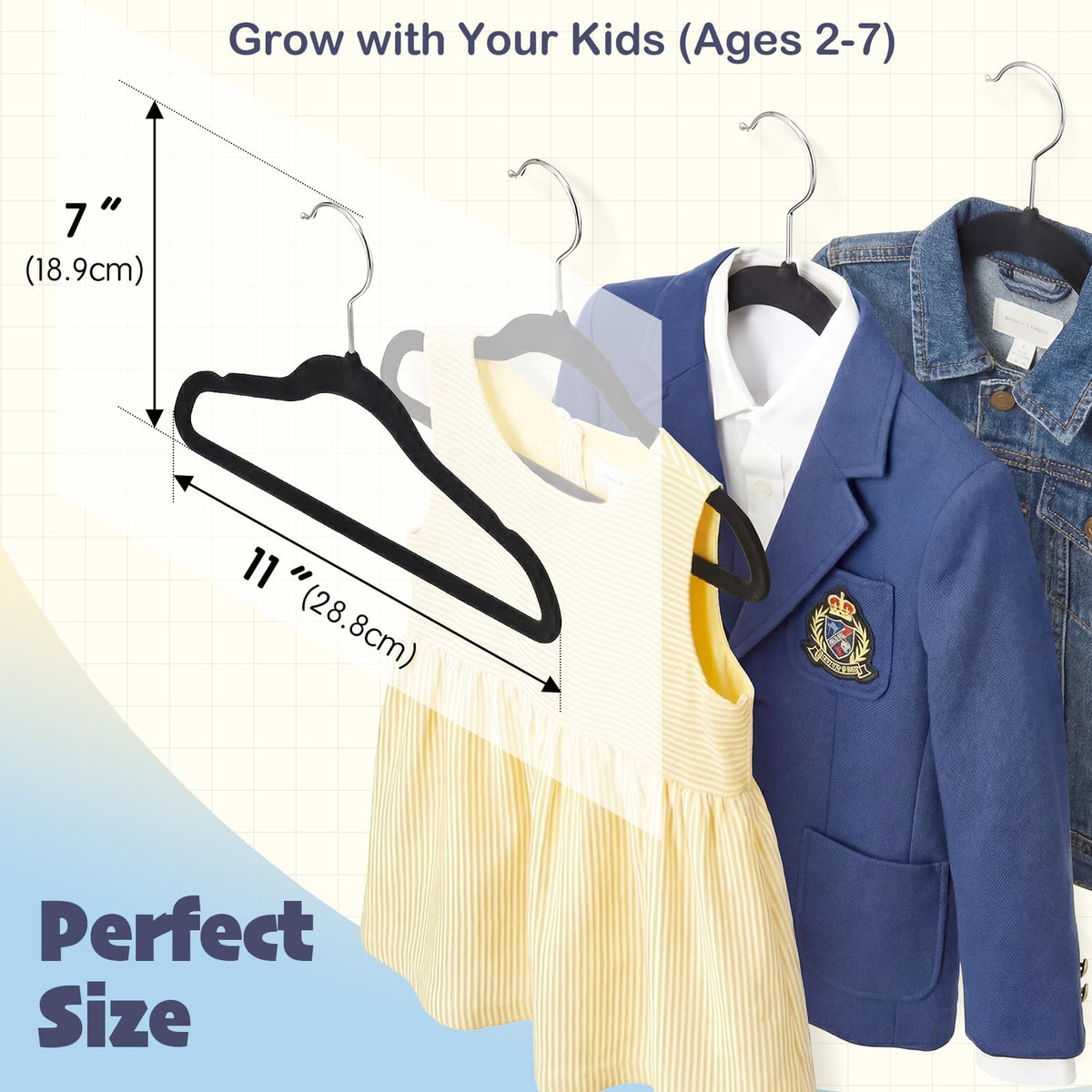 House Day velvet texture protects clothes from creases and keeps garments neat.