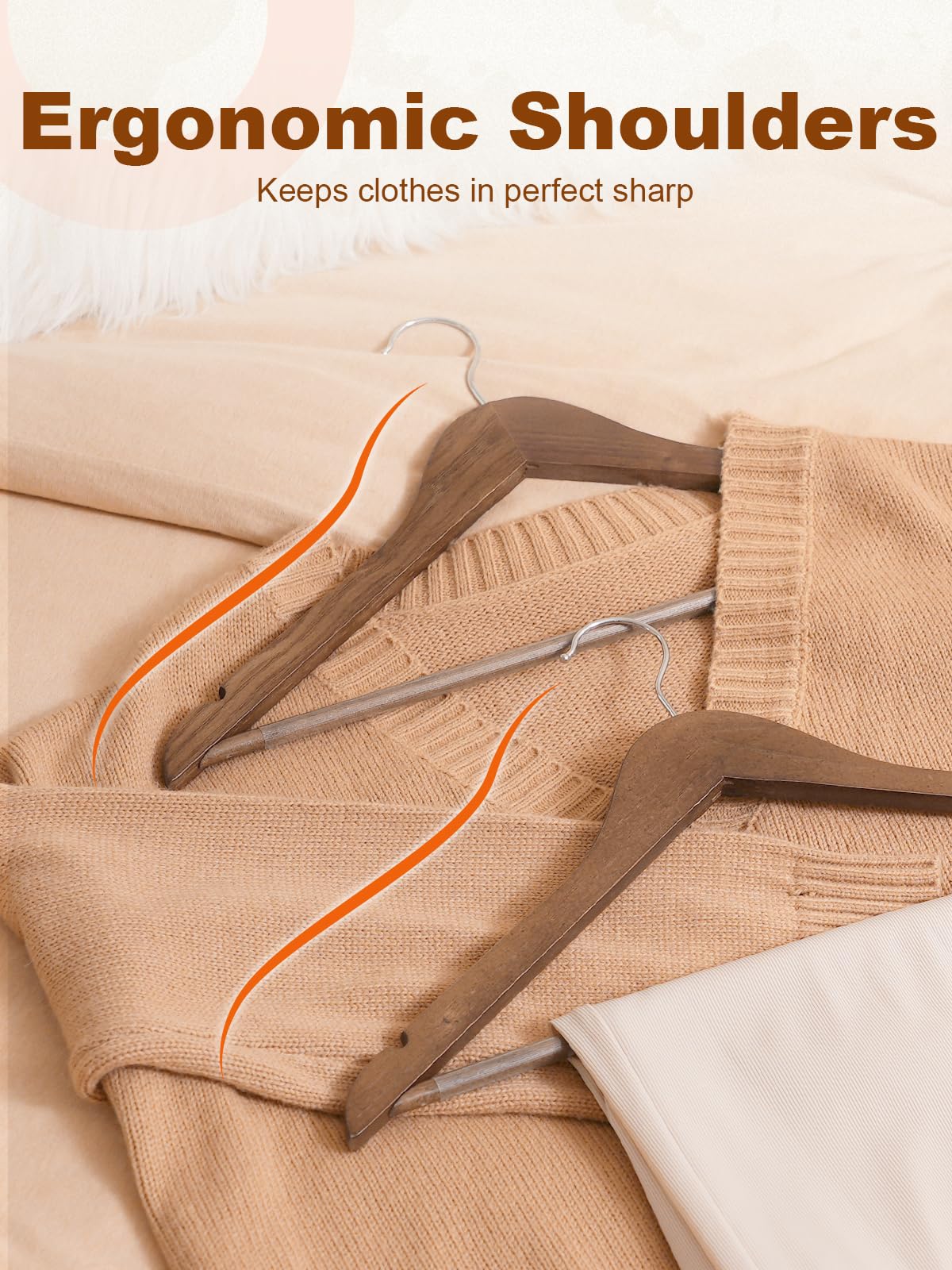 HOUSE DAY notches securely hold straps and dresses