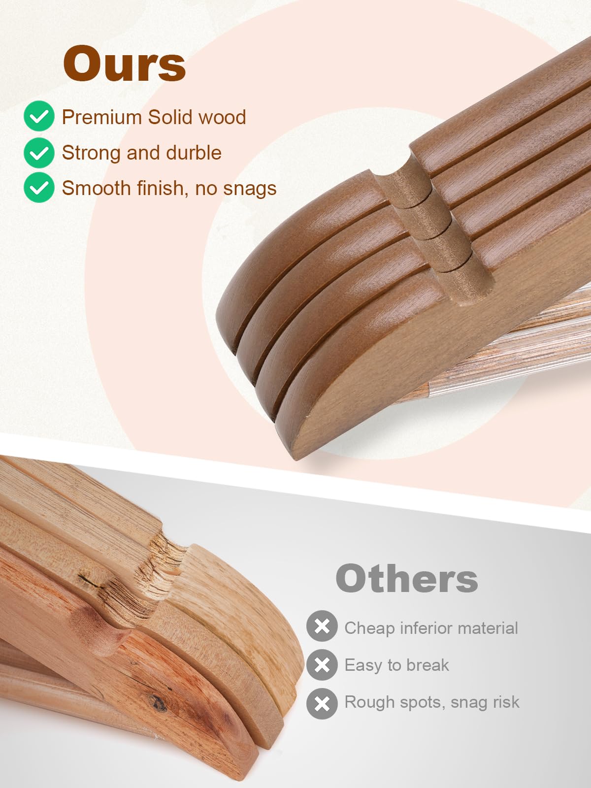 HOUSE DAY smooth sanded finish reduces fabric snags