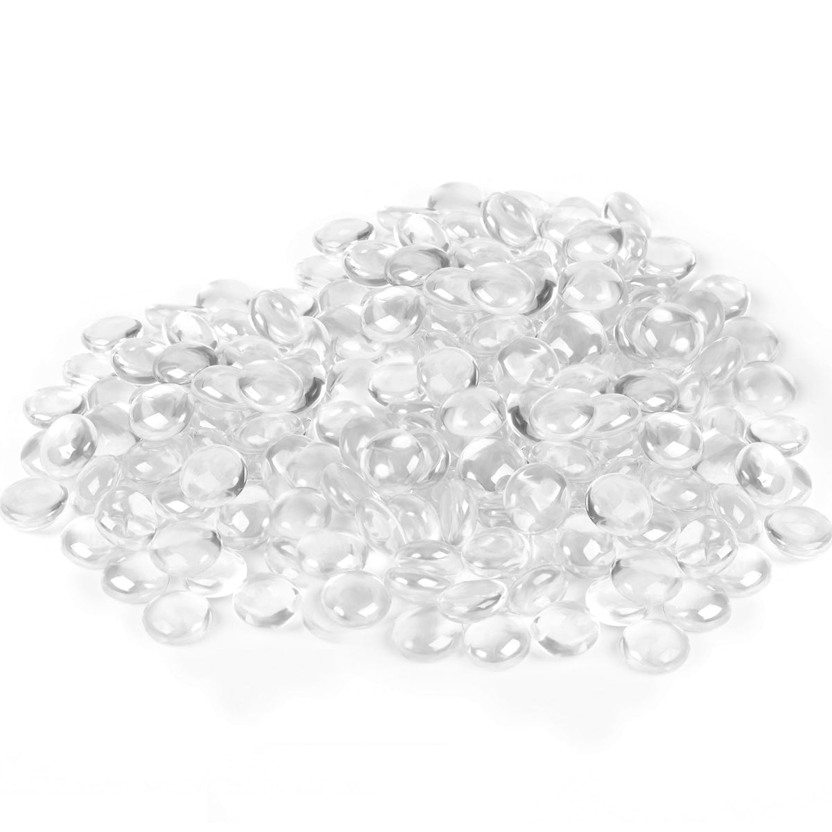 Houseables clear glass beads for vases add sparkle and stability to arrangements
