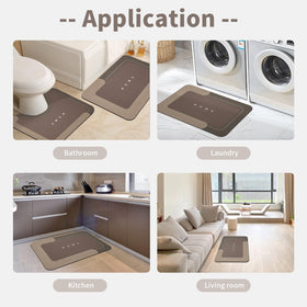 Easy-clean diatomite surface; machine washable.