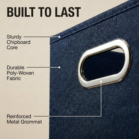 Household Essentials chipboard sides reinforce durability while keeping a lightweight feel.